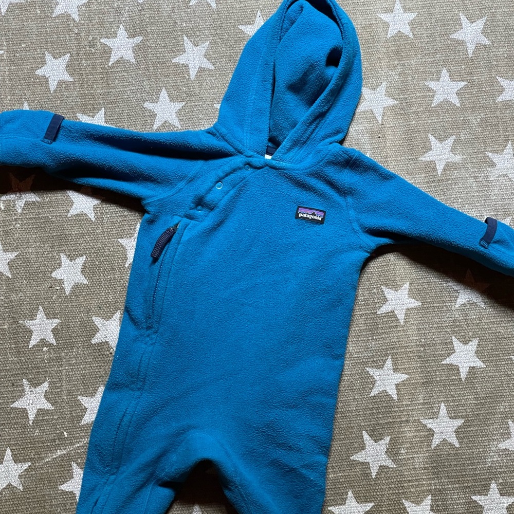 Patagonia bunting 0-3 blue